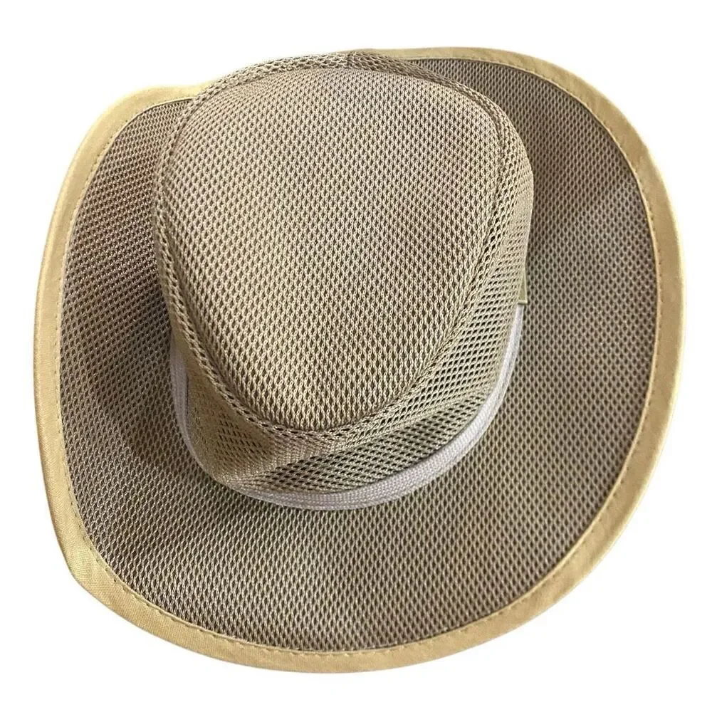 Red head brand Co fisher man hat tan blue